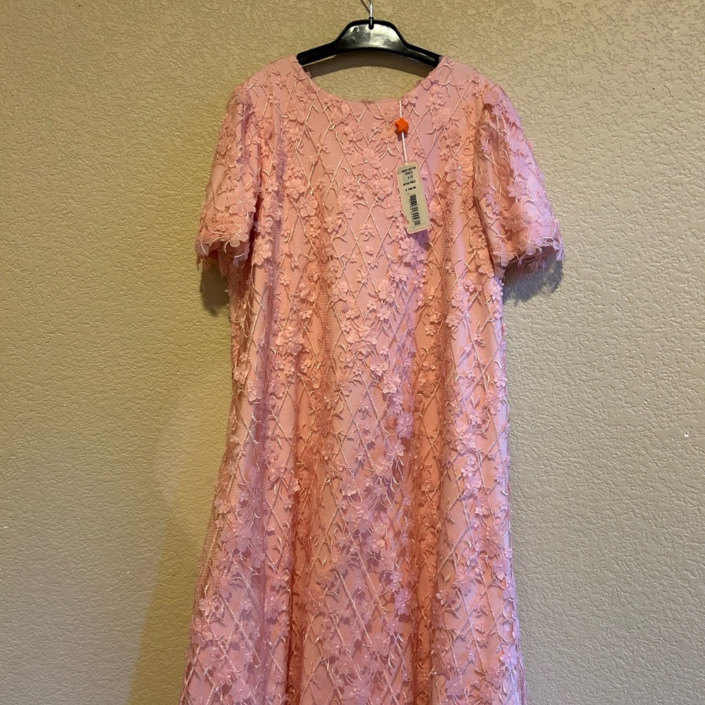 RSQ Floral Pink Lace Dress